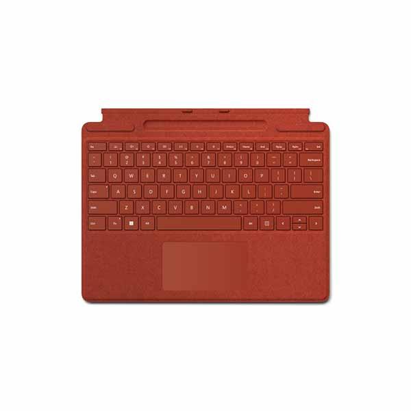 日本マイクロソフト SurfacePro Signatureキーボード(ポピーレッド)｜8XB-00...