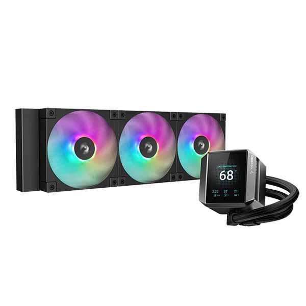 【アウトレット特価・新品】Deepcool MYSTIQUE 360 A-RGB 水冷クーラー ブラ...