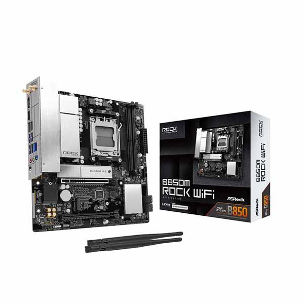 ASRock B850M Rock WiFi Micro ATX マザーボード｜B850M Rock...