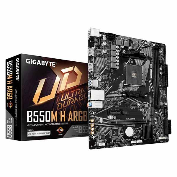 GIGABYTE B550M H ARGB  Micro-ATXマザーボード｜B550M H ARG...