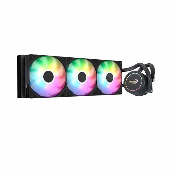 Aerocool Abyss L360R ARGB 360mm 簡易水冷CPUクーラー ブラック｜A...