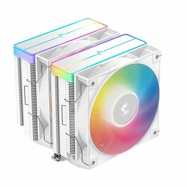Deepcool AG620 WH ARGB V2 CPUクーラー 260W TDP 高効率120m...