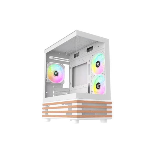 【アウトレット特価・新品】Thermaltake View 170 WS ARGB Snow ミニタ...