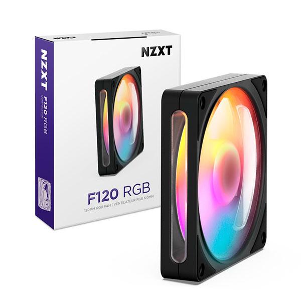 NZXT F120 RGB v2 Black ケースファン 120mm×1 ブラック｜RF-R212...