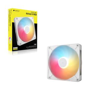 Corsair iCUE LINK RX140 II RGB Fan Expansion White 140mmケース