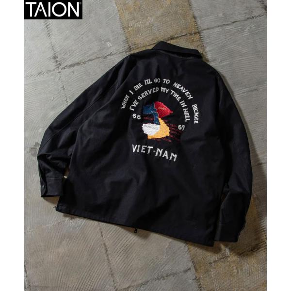 タイオン TAION ノンダウン ジャパンスペシャル リバーシブル ベトジャン TAION-NDBS...