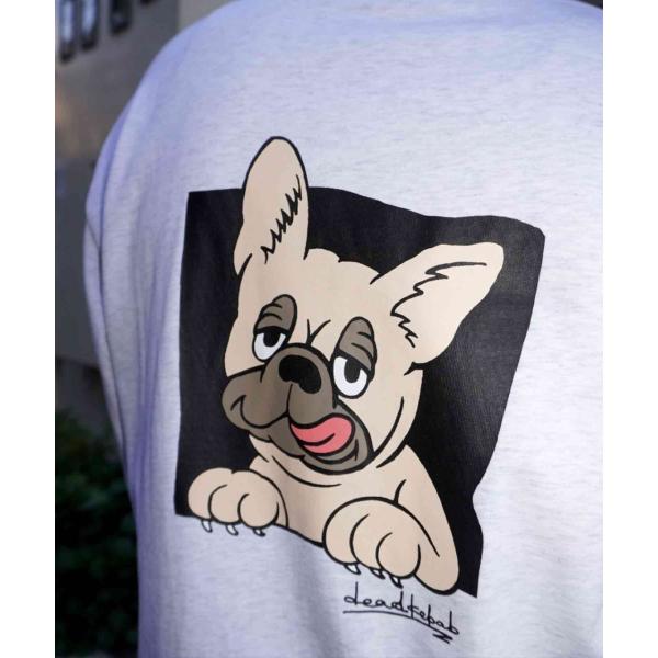 FRENCHI BULL DOG LONG TEE - FAWN