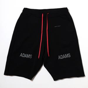 ADAMS Saruel Sweat Short Pants (BLACK)