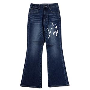 YAMIYO FLARE DENIM (INDIGO)