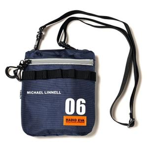 RADIO EVA x MICHAEL LINNELL SHOULDER POUCH (NAVY(M...