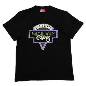 EVANGELION × MARION CREPES T-Shirt (BLACK(EVA-01))