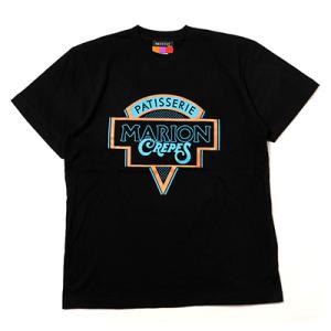 EVANGELION × MARION CREPES T-Shirt (BLACK(EVA-00))