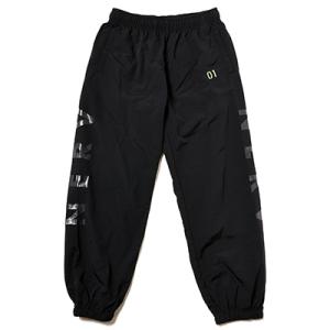 EVANGELION SOLID NYLON PANTS (BLACK)
