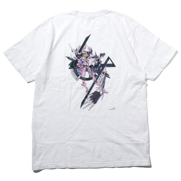 Abstract EVANGELION T-Shirt β（KENTA KAKIKAWA）（WHIT...