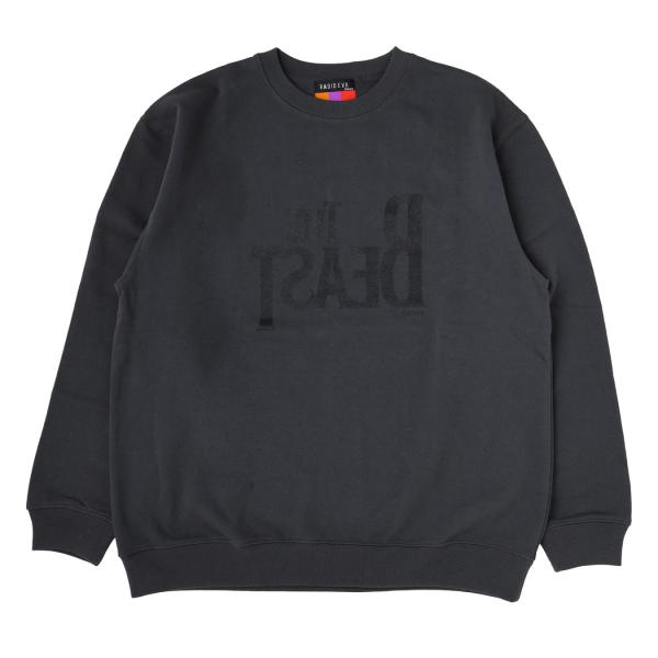 THE BEAST BIG Sweat（GRAY×BLACK）