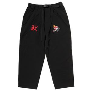 THE BEAST EMBROIDERY Tapered Pants（BLACK）