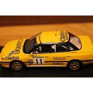 hpi MIRAGE 1/43 スバル レガシィ RS ＃11 1992スウェーデン 8273