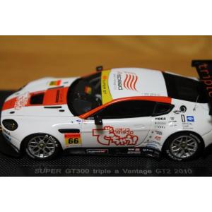 EBBRO 1/43 triple a Vantage GT2 ＃66 SUPER GT300 NO...