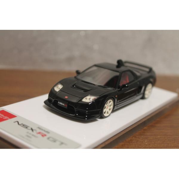 メイクアップ1/43　ホンダ　NSX-R　GT　2005　ベルリナブラック　EM391C