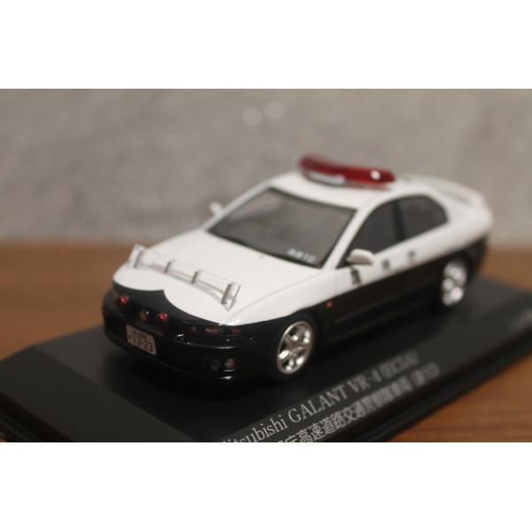 レイズ1/43　三菱　ギャランVR-4　2002　警視庁高速道路交通警察隊車両（速10）　H7430...