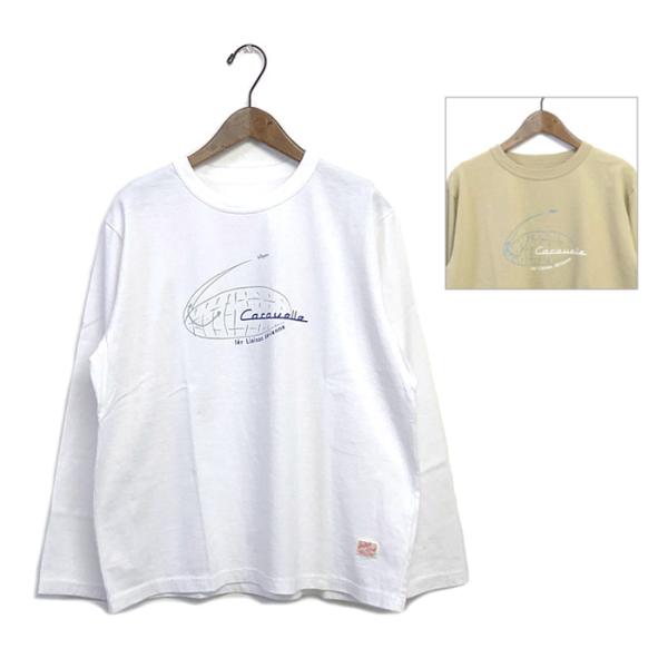 快晴堂　かいせいどう　ロゴT『旅への便り』　長袖UNI-Tシャツ/COMFORT FIT　A柄：『軽...