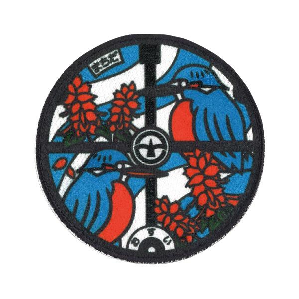 PML23 マンホールワッペン 「東京都 町田市」　シール・アイロン両用タイプ