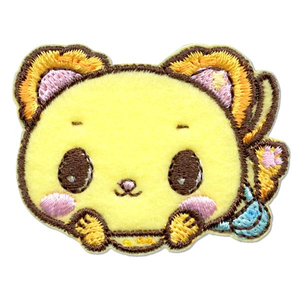 SCW16 サンリオ ミュークルドリーミー　ぺこ　アイロン・シール両用ワッペン