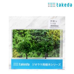 ジオラマ用完成樹木 ライト緑色 枯れ葉色 2個セット Amazon