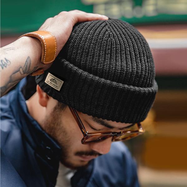 2WAY ニット帽 目出し帽 #A678