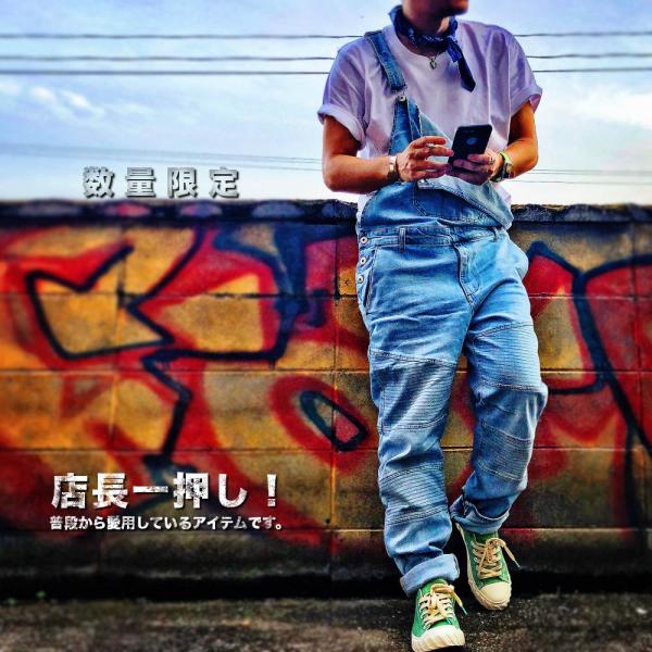 デニム オーバーオール サロペット 【メンズデニムコーデアイテム!!】 #Jea80