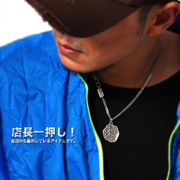 ネックレス シーリングスタンプ風 #A353
