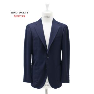 RING JACKET MEISTER ネイビー スーツ42 RING JACKET MEISTER Model NO-253/ S-172 スーツ 【ネイビー