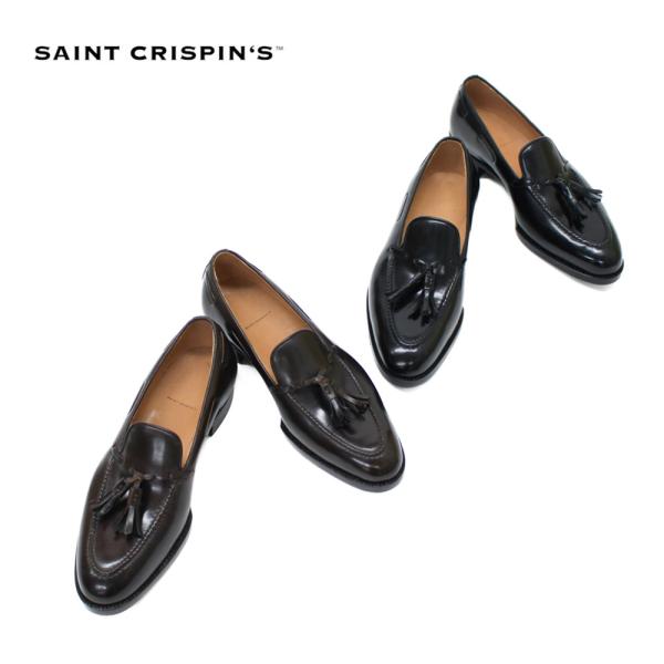 Saint Crispin`s サンクリスピン コードバン タッセルローファー