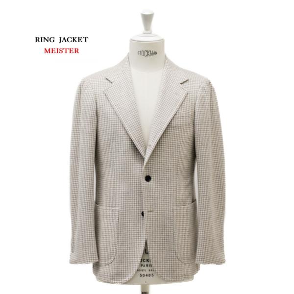 【WINTER SALE】イタリアンバルーン カシ100  ジャケット ベージュ Model No-...