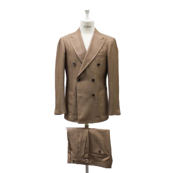 ピュアシルク ブラウンスーツ No/286 S/178SA