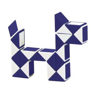 くねくね 知育パズル ミニ ブルー 立体 ゲー...の詳細画像1