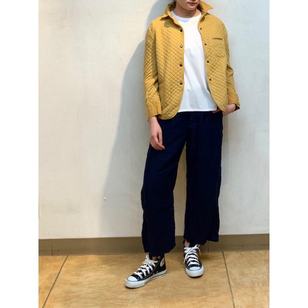 ARMEN/アーメン　COTTON QUILT SHIRTS COLLAR JACKET　・　NAM...