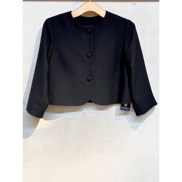 MICHEL BEAUDOUIN/ミッシェルボードワン　NEWヴィーナスデシン梨地 ノーカラージャケ...