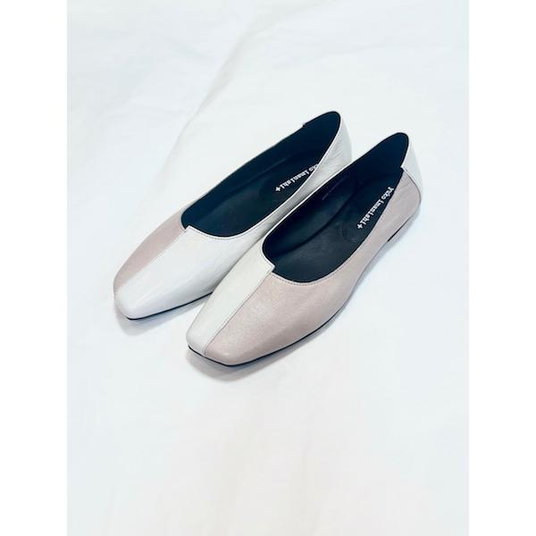 SALE yuko imanishi+/ユウコイマニシプラス　　アシンメトリーフラットシューズ ”A...