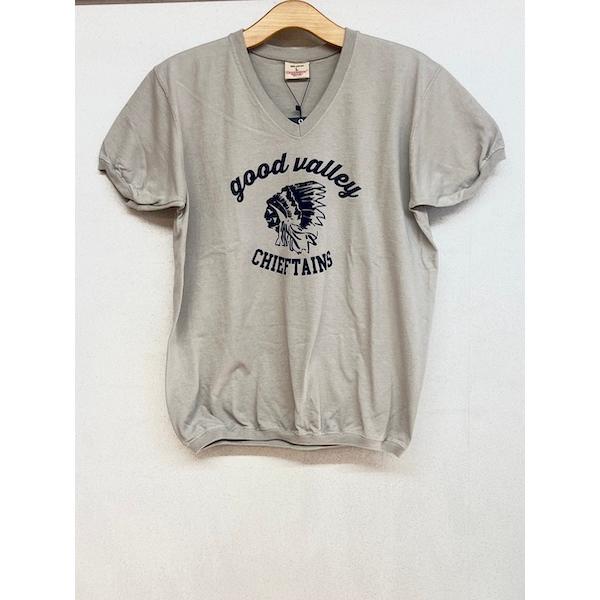 GOODWEAR/グッドウエア　 "CHIEFTAINS" V-NECK S/SL TEE CUFF...