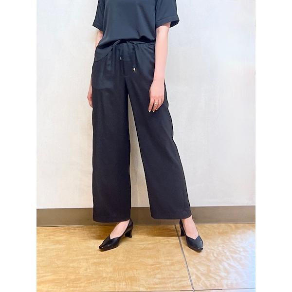 DONEEYU/ドニーユ　　サテンツィル ワイドパンツ　・  　U-2221　［送料無料］