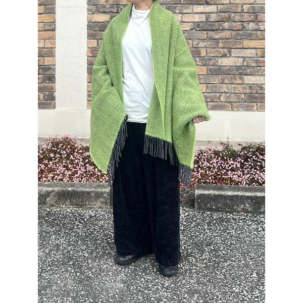TWEEDMILL/ツイードミル 　 ヘリンボーンウールブランケット　・　TWF253003