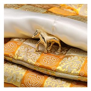 【令和八年度】開運干支置物　黄金午（馬）