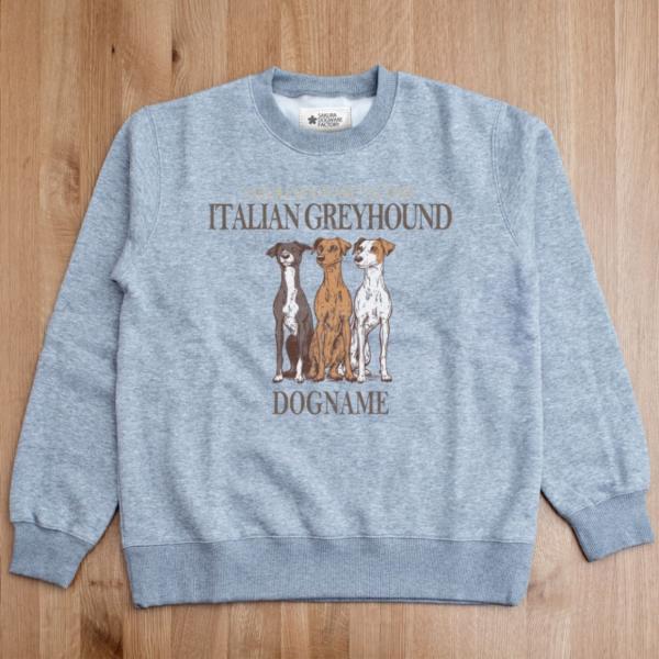 SAKURA DOGWARE FACTORY 名入れ　ユニセックス　クルーネックスウェット　ヴィンテ...