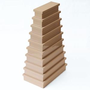 長角入子BOX十段（ベージュ）