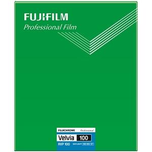 FUJIFILM　シートタイプ フジクロームベルビア100 8X10サイズ 20枚入り　CUT VE...