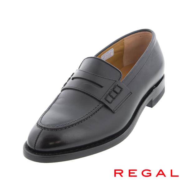 リーガル REGAL メンズ ローファー JE02AH 幅広3E ブラック 黒 ビジネス 冠婚葬祭 ...