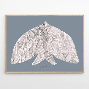 50x70cm nest ポスターを格上げする木製フレーム ブラック ホワイト