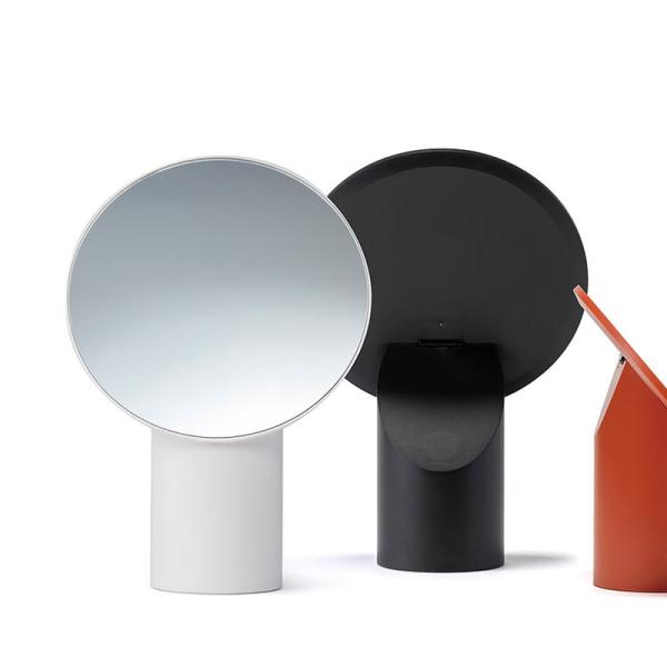 本当の肌色が映る！メイクアップ ミラー ホワイト ブラック ナピュアミラー 日本製