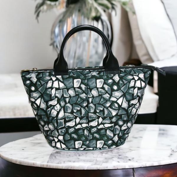 2wayショルダーバッグ(モザイクガラス:モノトーン)